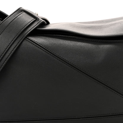 Loewe Calfskin Medium Puzzle Bag Black 8 of 13