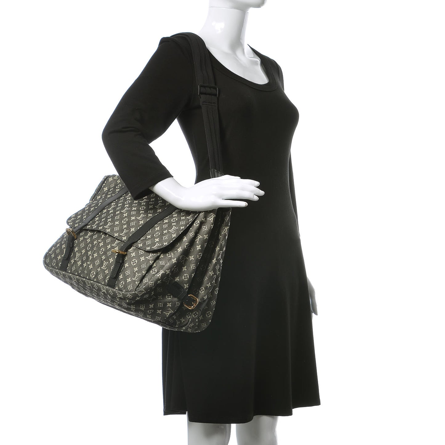 Mini Lin Sac a Langer Diaper Bag Black