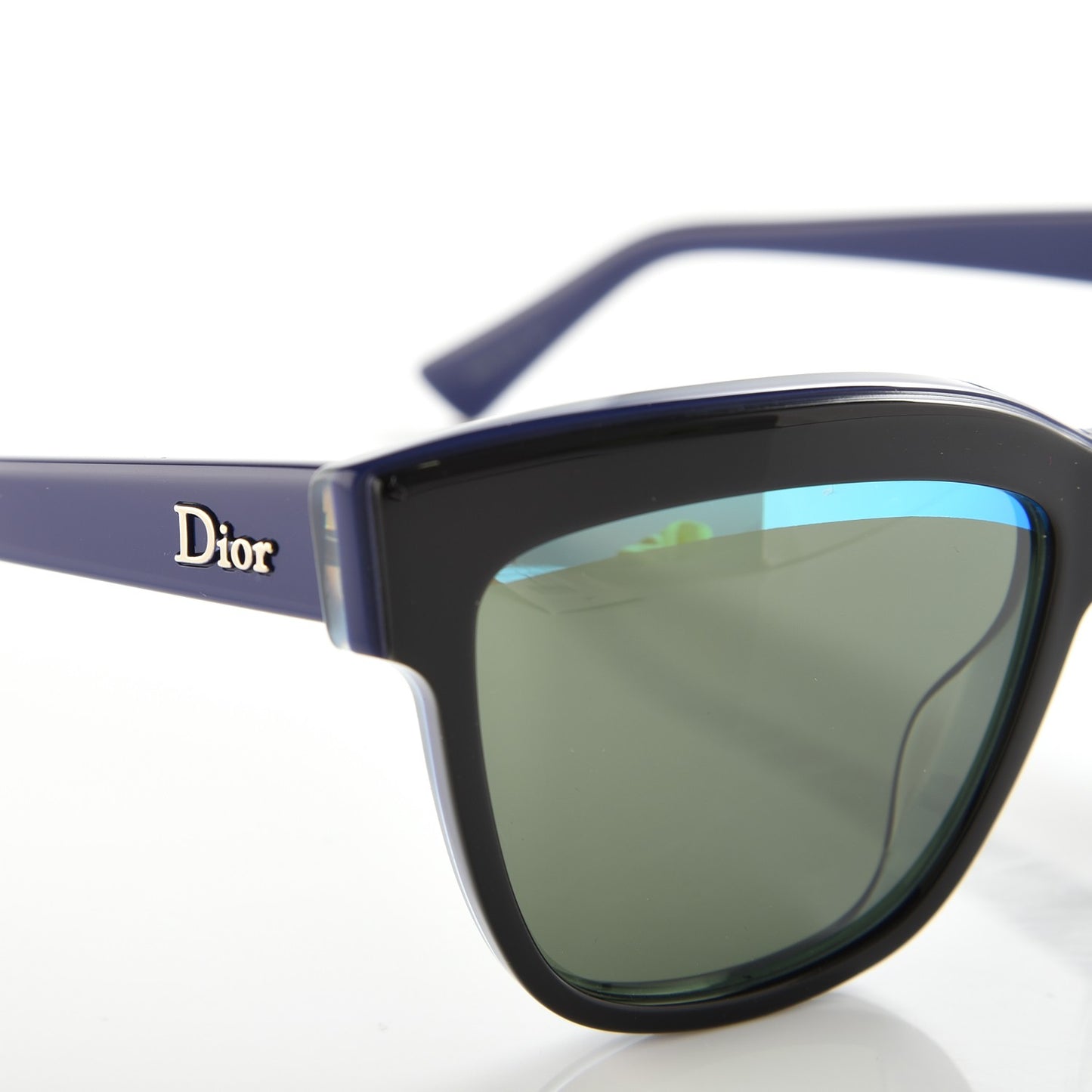 Graphic Sunglasses Black Blue