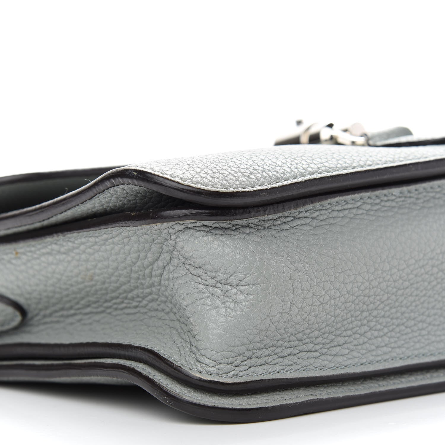 Gucci Soft Calfskin Small Jackie Shoulder Bag Grey 7 of 9