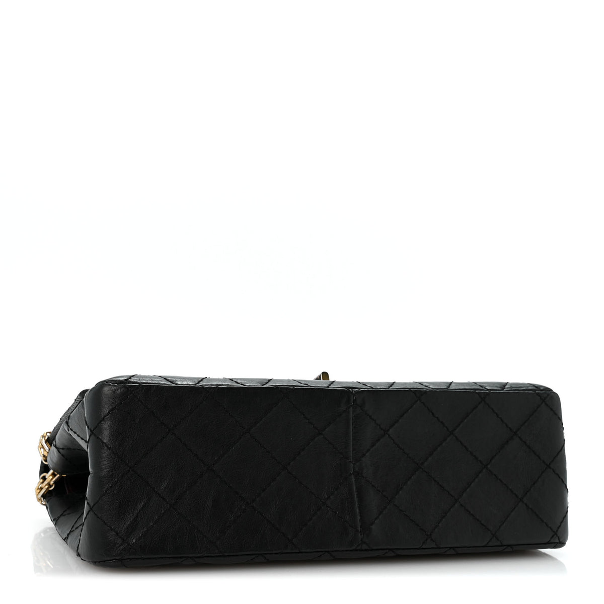 Chanel Aged Calfskin Quilted 2.55 Reissue 226 Flap Black 4 of 12
