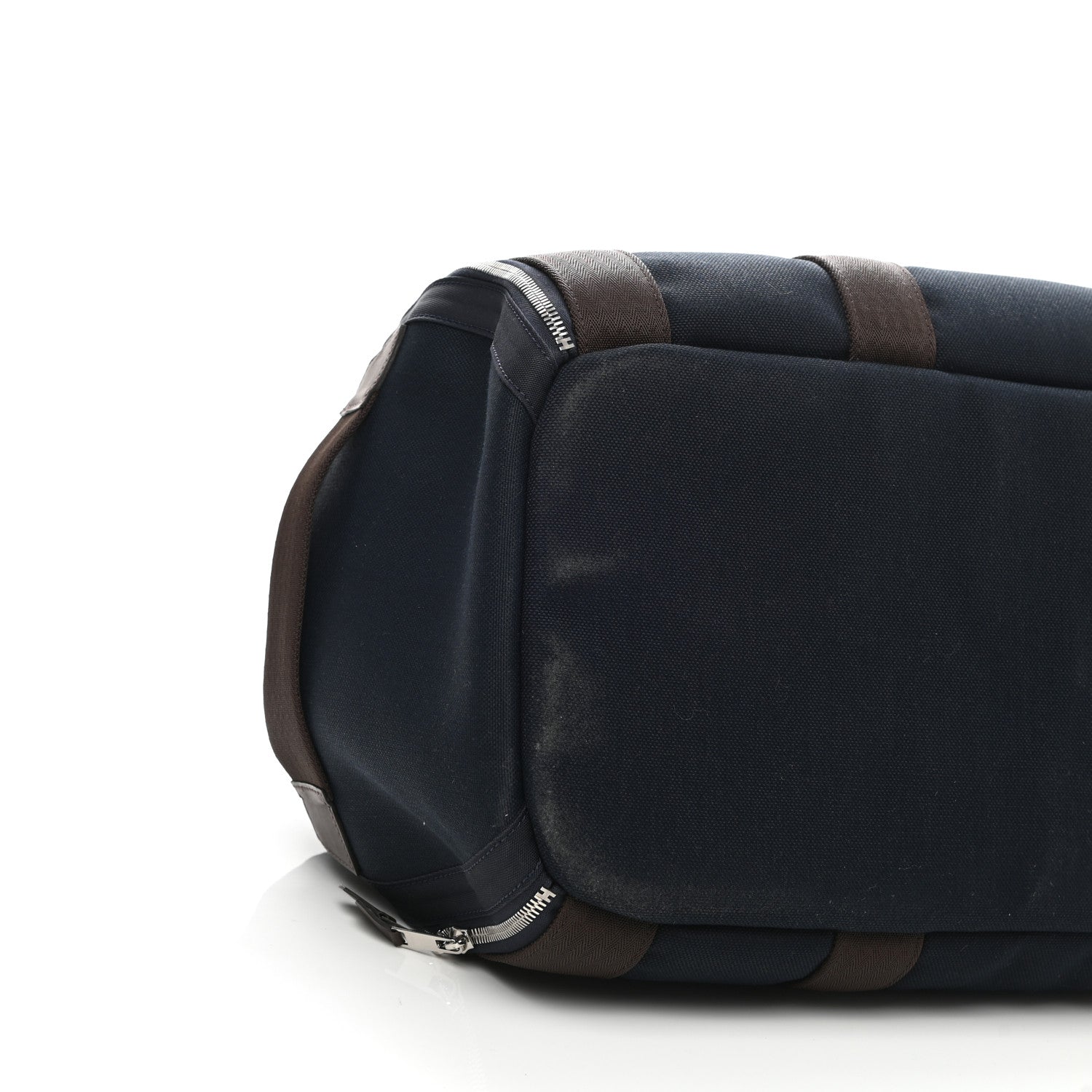 Hermes Fabric Carrying Dog Bag Navy 9 of 10