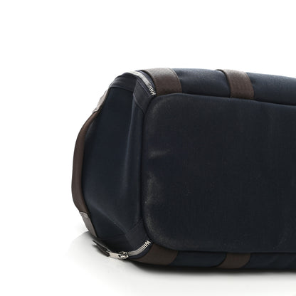 Hermes Fabric Carrying Dog Bag Navy 9 of 10