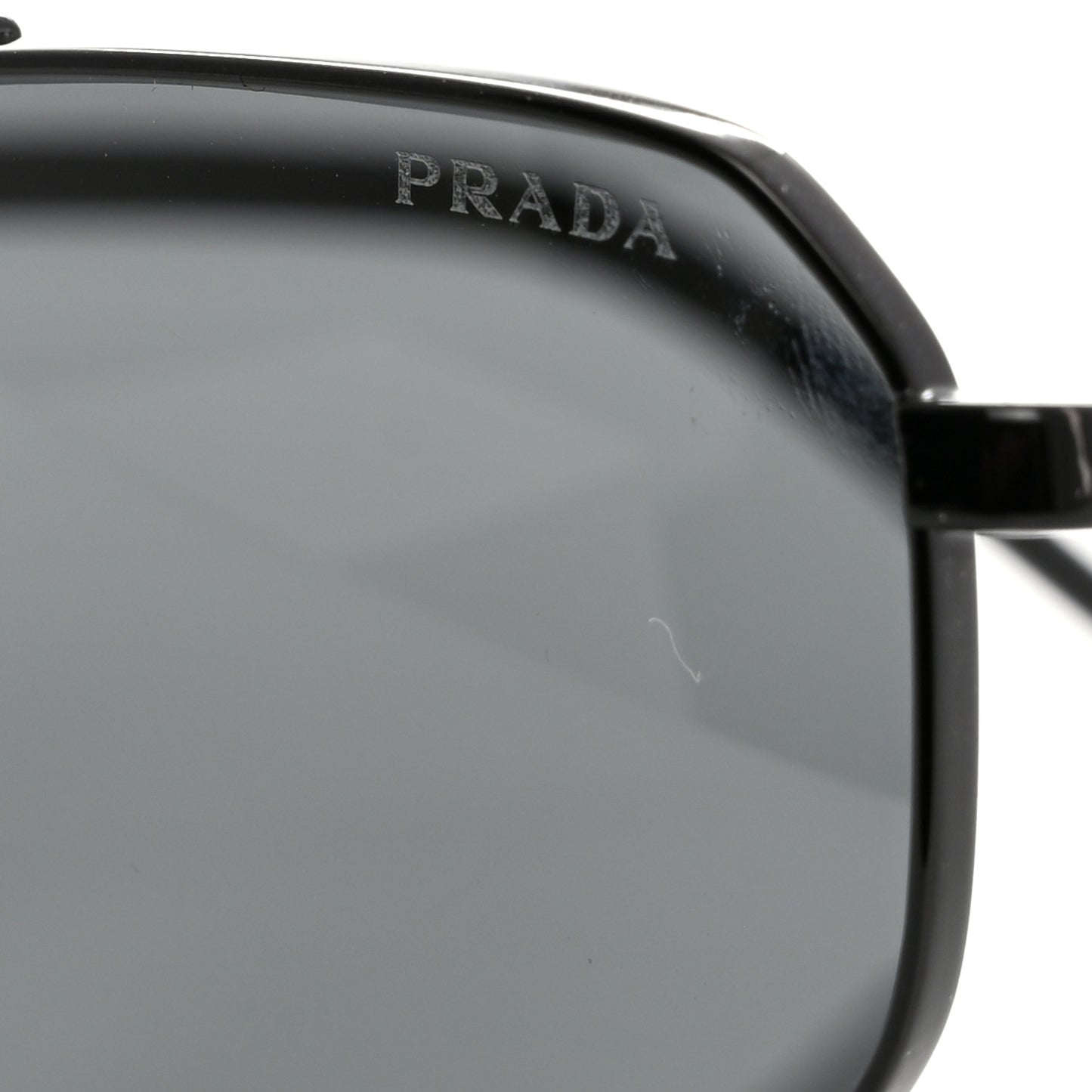 Metal Sunglasses SPR 58Y Black