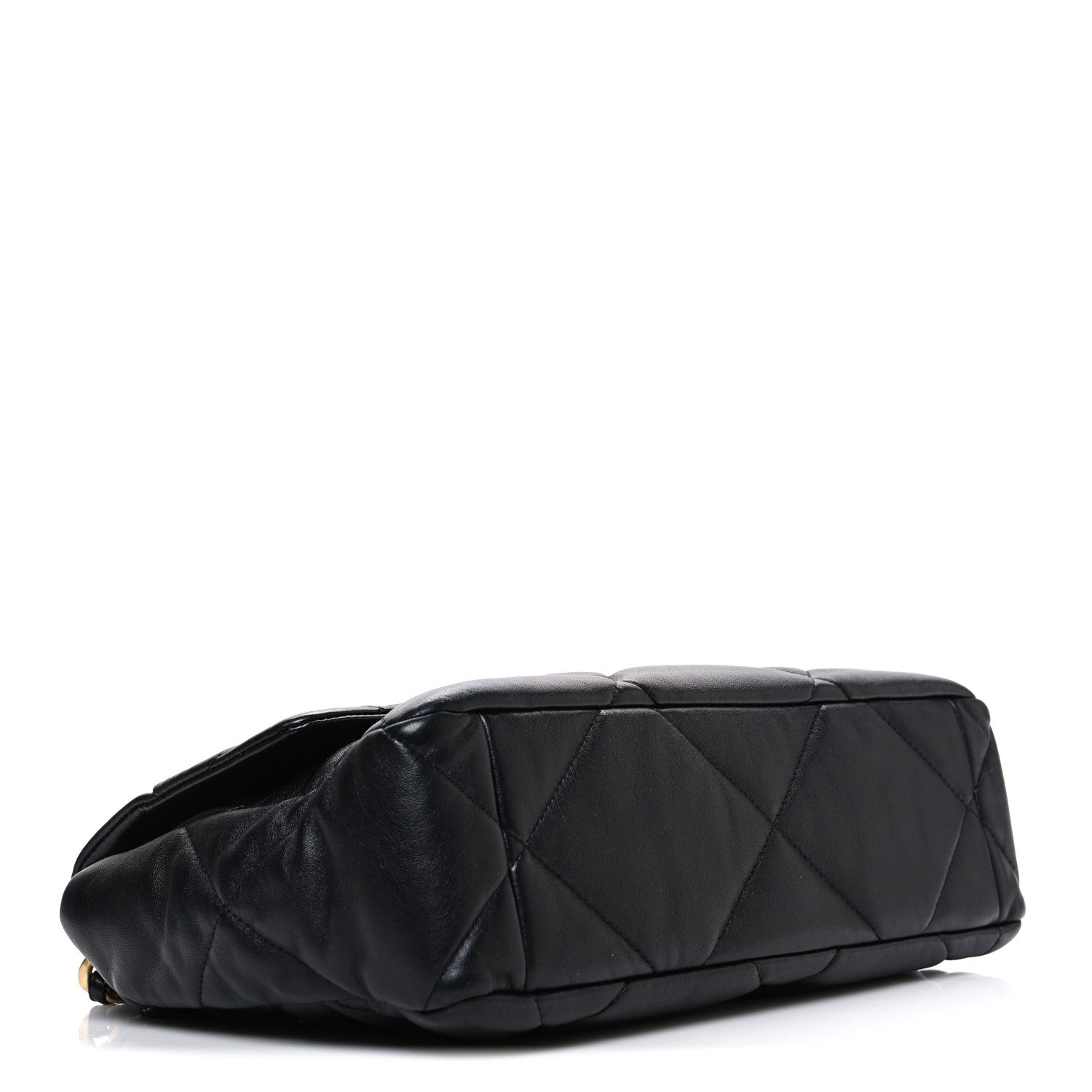 Chanel Lambskin Quilted Large Chanel 19 Flap Black 4 of 11