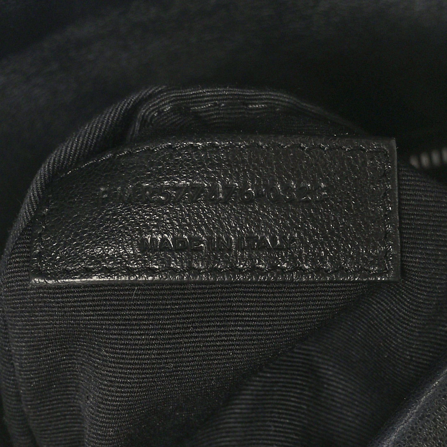 Lambskin Quilted Small Loulou Puffer Monogram Chain Satchel Black