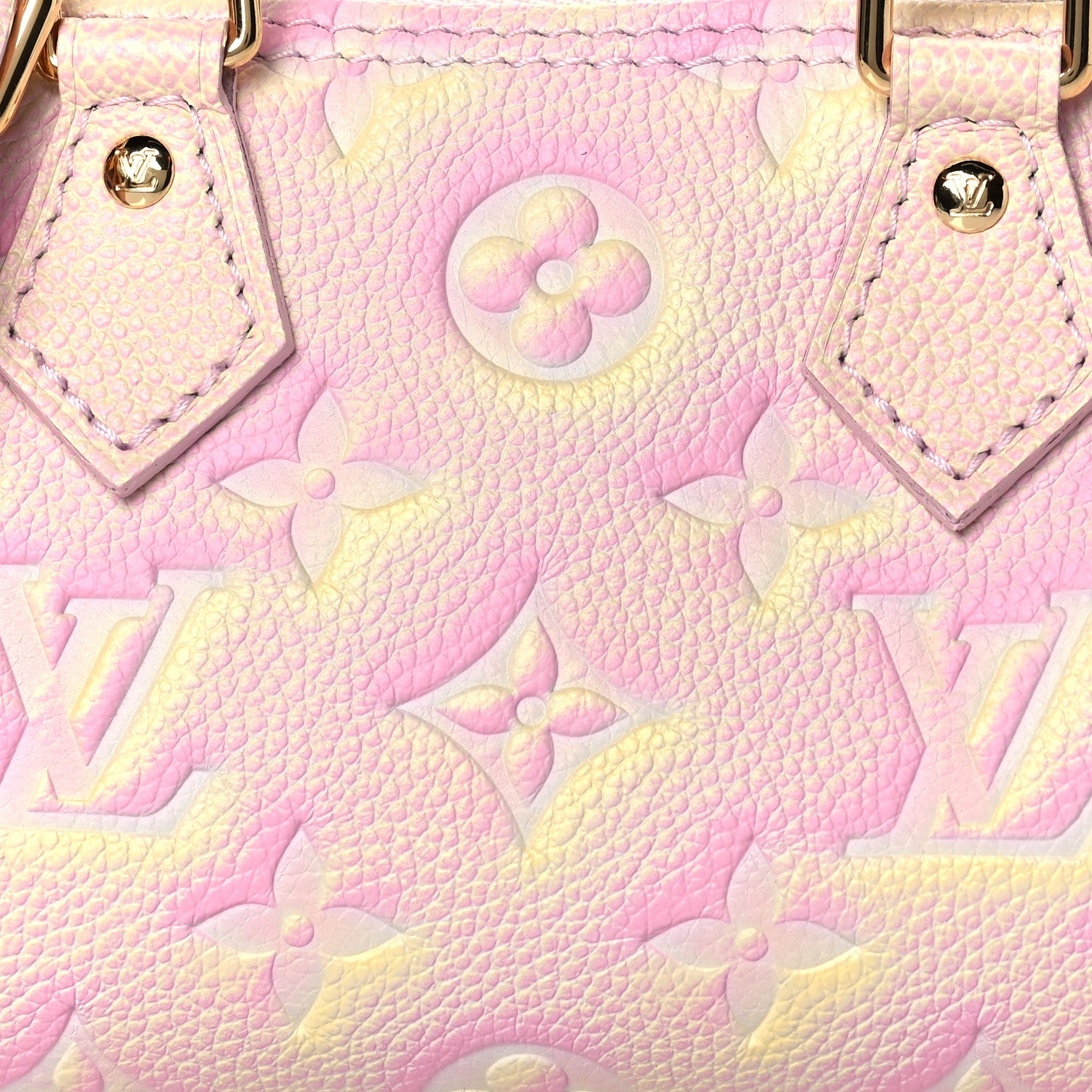 Louis Vuitton Empreinte Monogram Summer Stardust Nano Speedy Pink 6 of 8