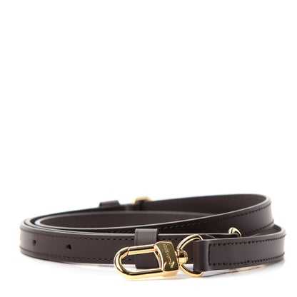 Louis Vuitton Calfskin 16mm Adjustable Shoulder Strap Brown 1 of 2