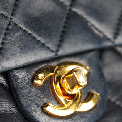Chanel Lambskin Quilted Mini Square Flap Black 3 of 11