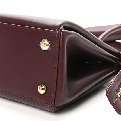 Loewe Supple Calfskin Small Madrid Bag Dark Burgundy 9 of 9