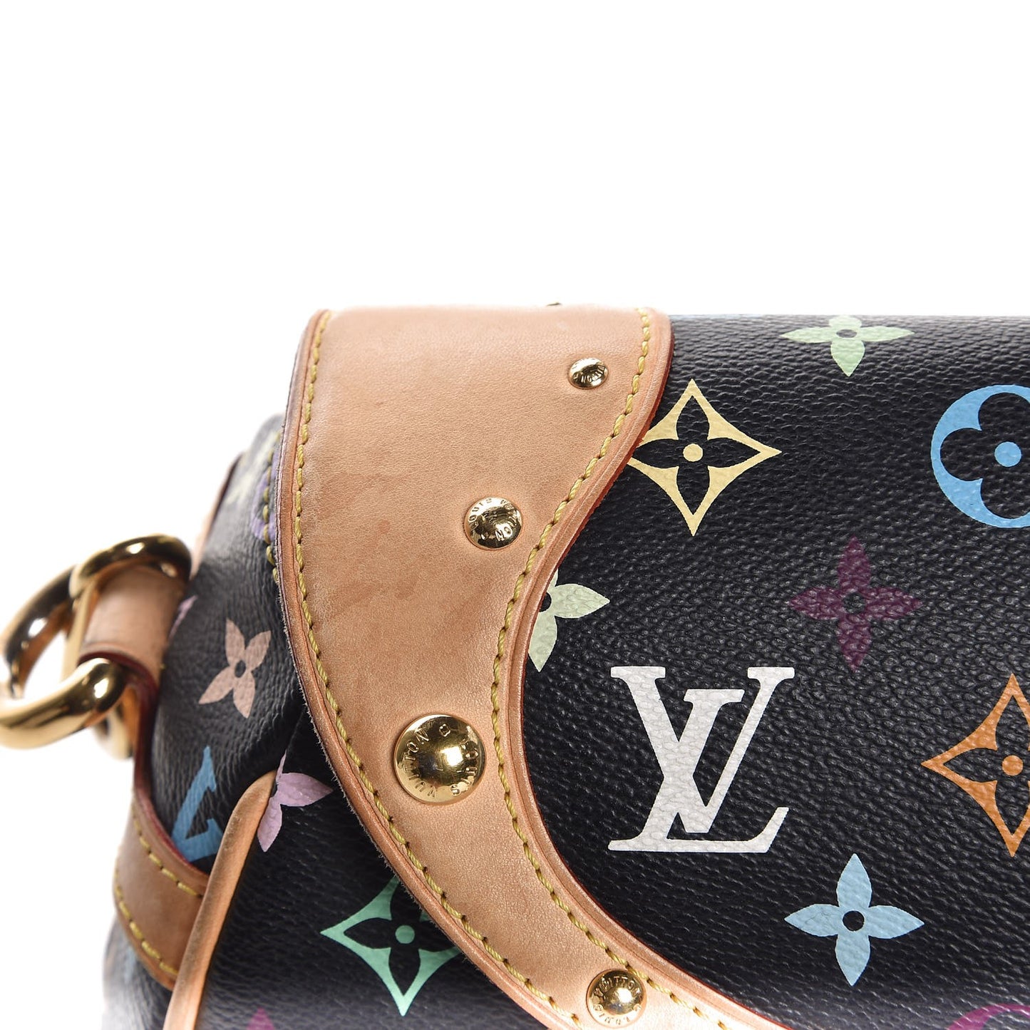 Monogram Multicolor Beverly MM Black