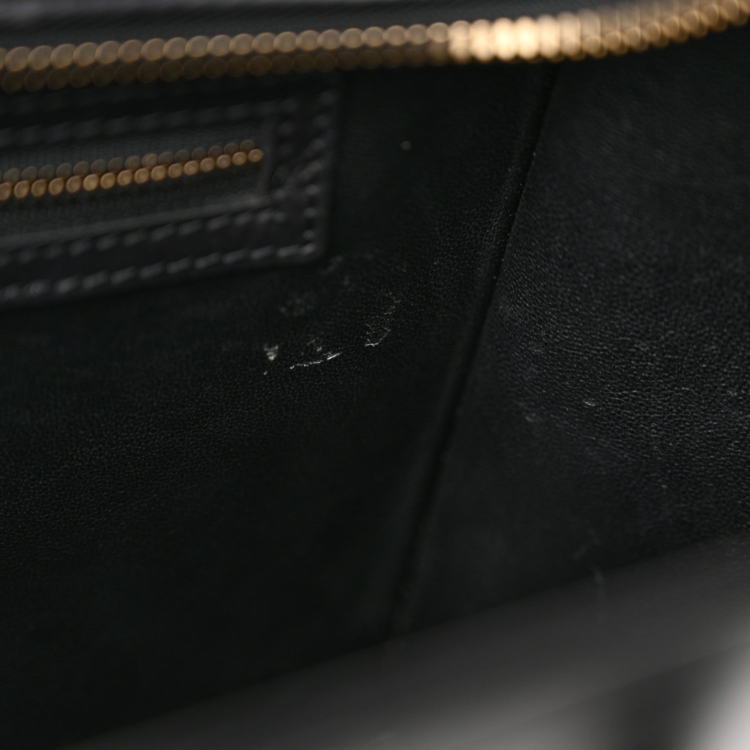 Celine Elephant Calfskin Suede Micro Tri-Color Luggage Sand 11 of 14