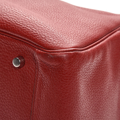 Hermes Taurillon Clemence Lindy 34 Rouge Garance 13 of 13