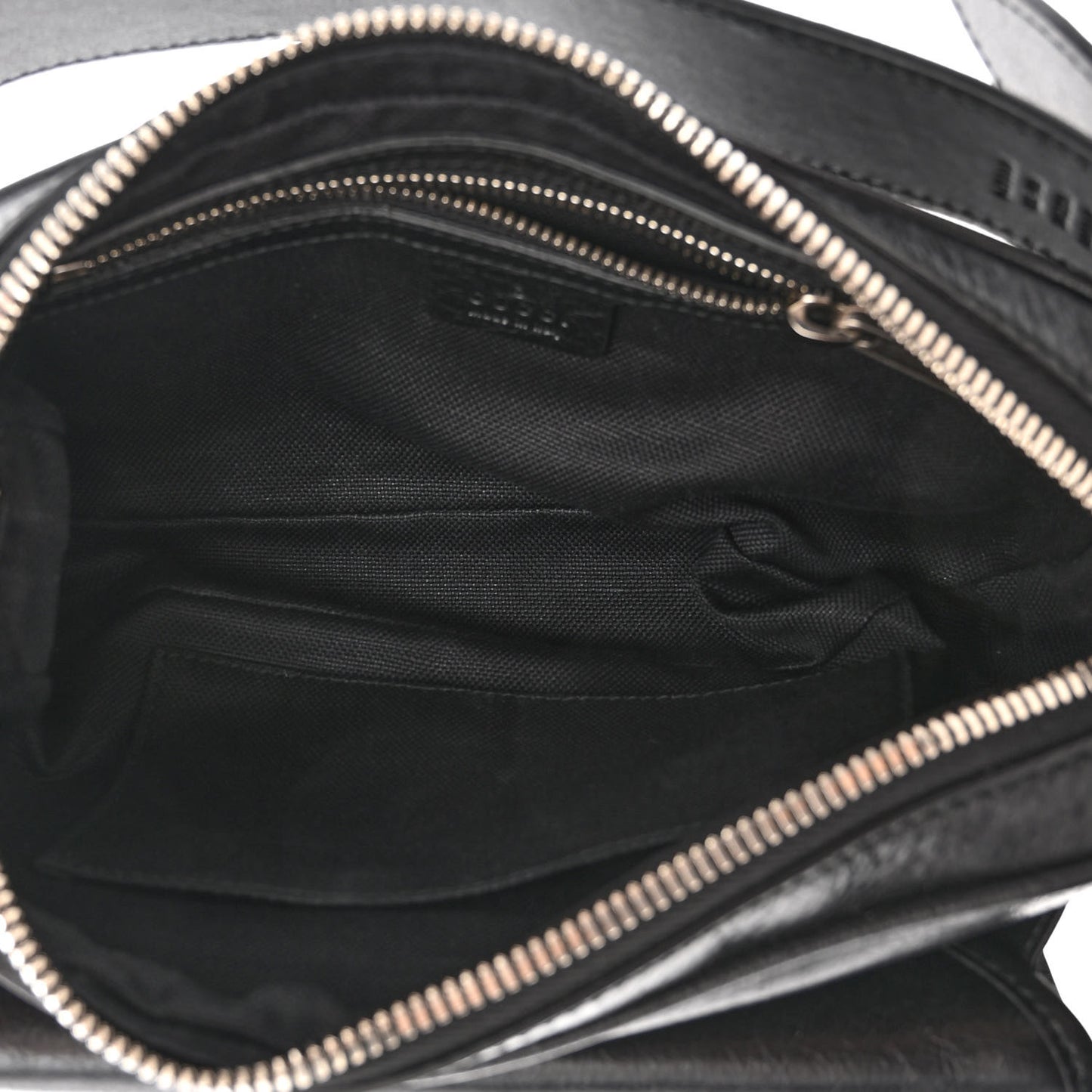 Fluffy Calfskin Morpheus Belt Bag 80 32 Black