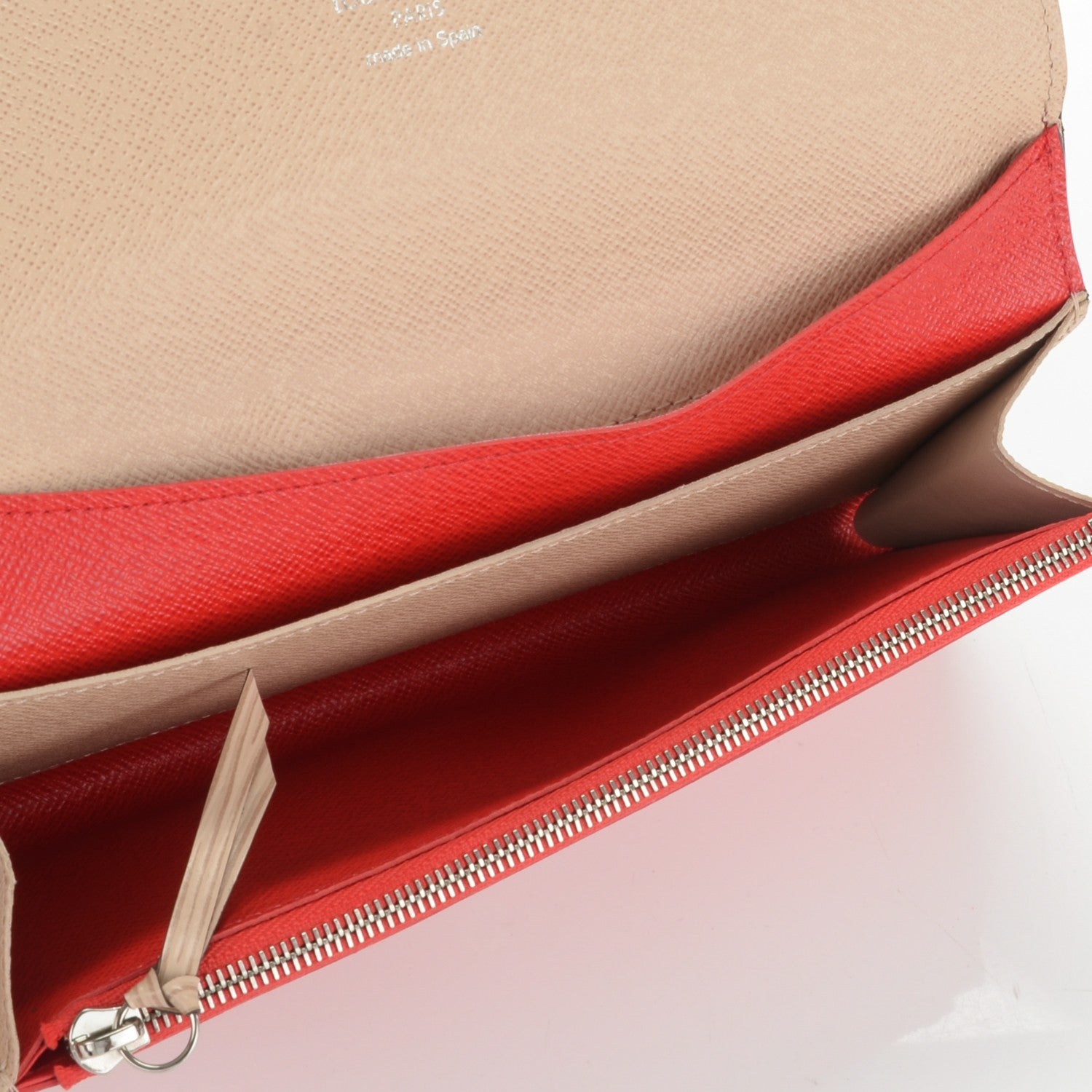 Louis Vuitton Epi Emilie Wallet Coquelicot 5 of 6
