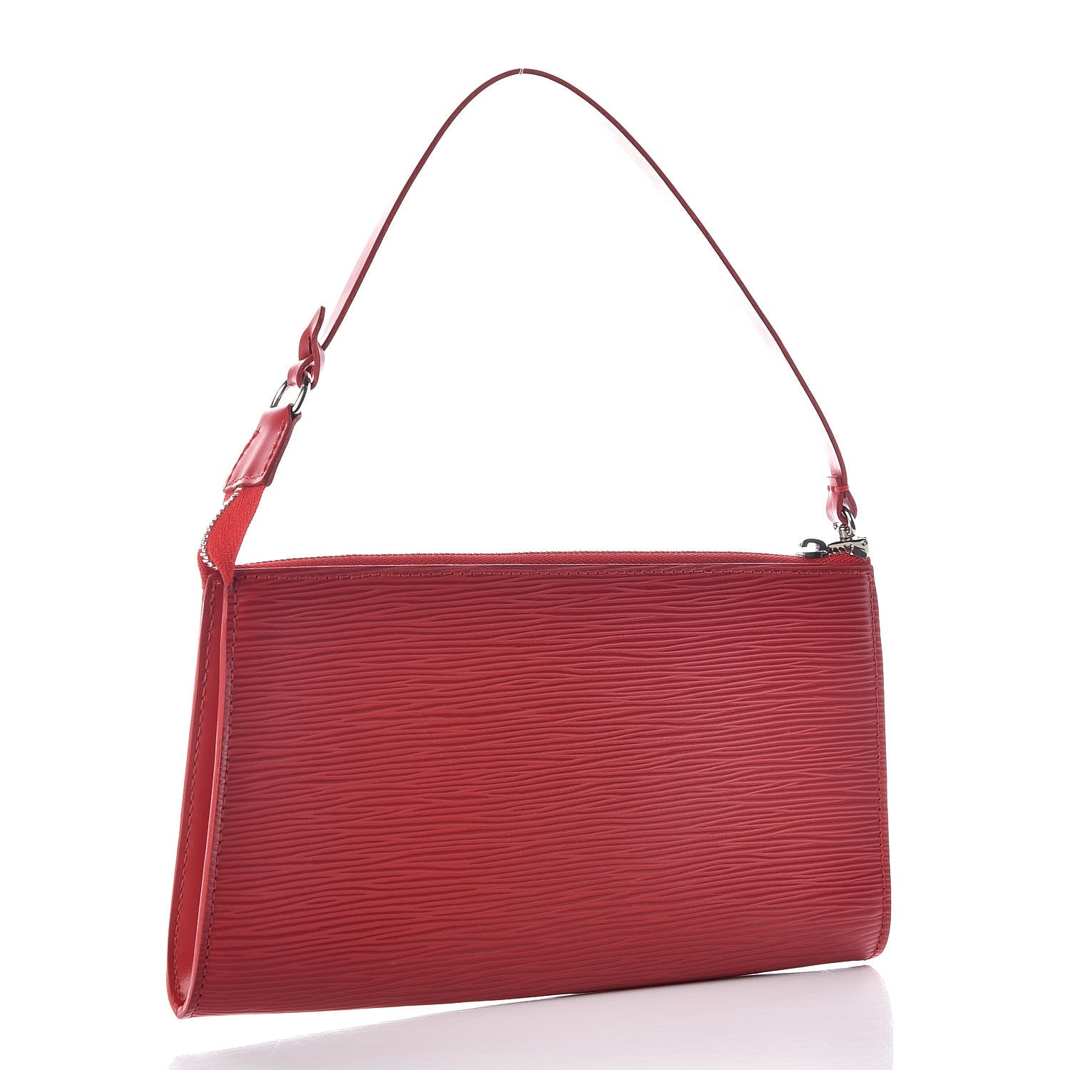 Louis Vuitton Epi Pochette Accessories 24 Rouge 3 of 14
