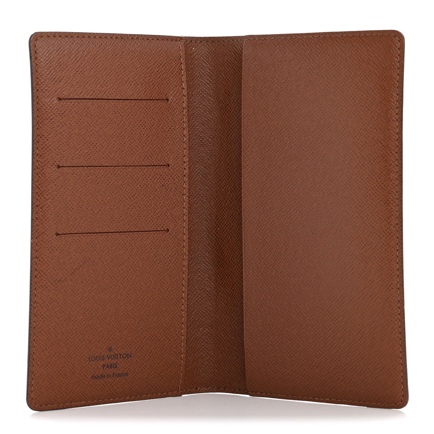 Monogram Checkbook Holder Case Wallet