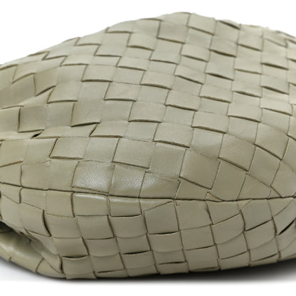 Bottega Veneta Nappa Intrecciato Teen Jodie Hobo Travertine 10 of 11