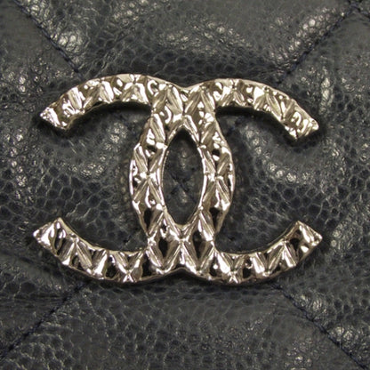 Chanel Quilted Shopping Tote Caviar Navy 13 of 13