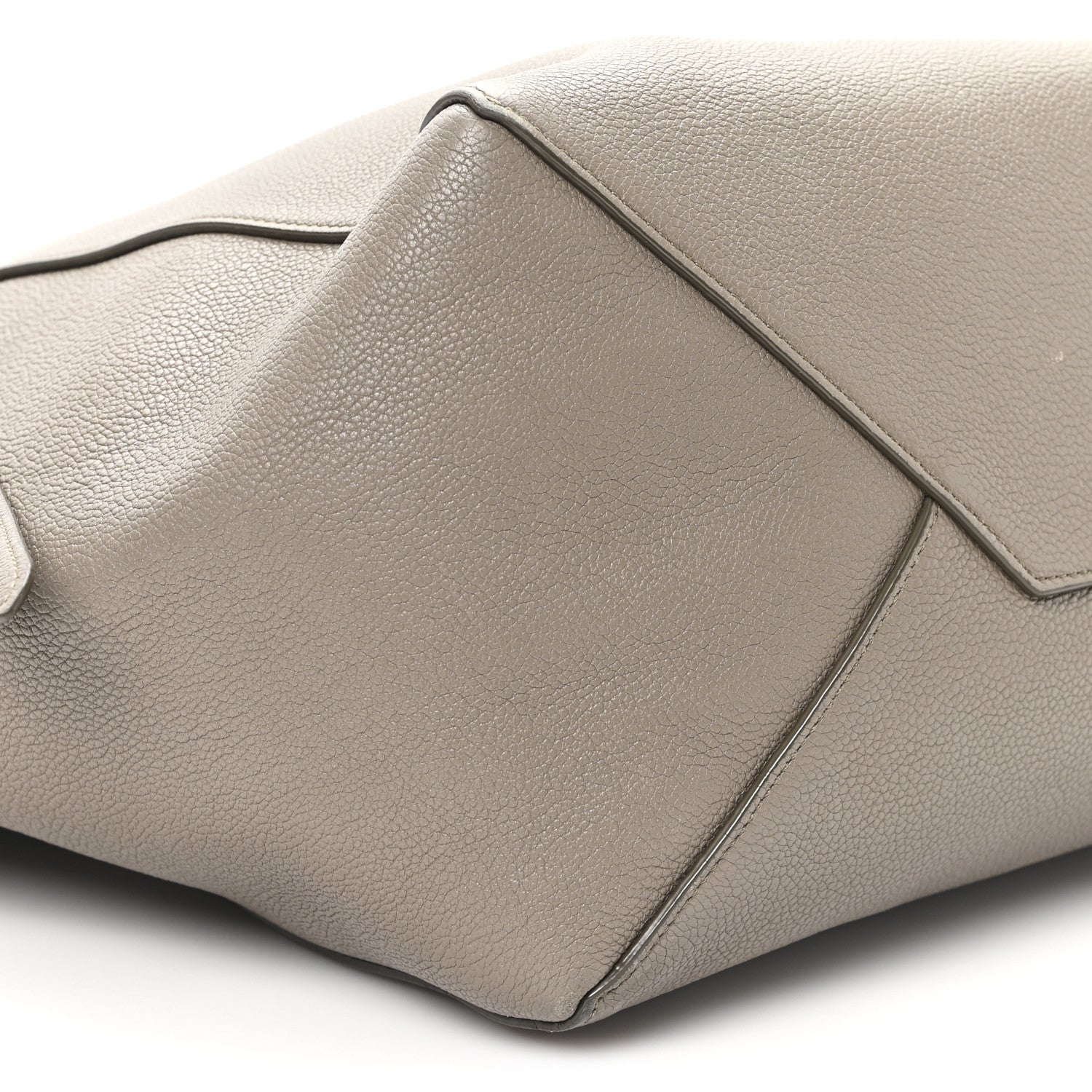 Celine Soft Grained Calfskin Small Belt Cabas Phantom Taupe 8 of 10
