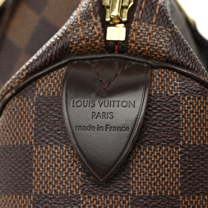 Louis Vuitton Damier Ebene Speedy 30 6 of 12