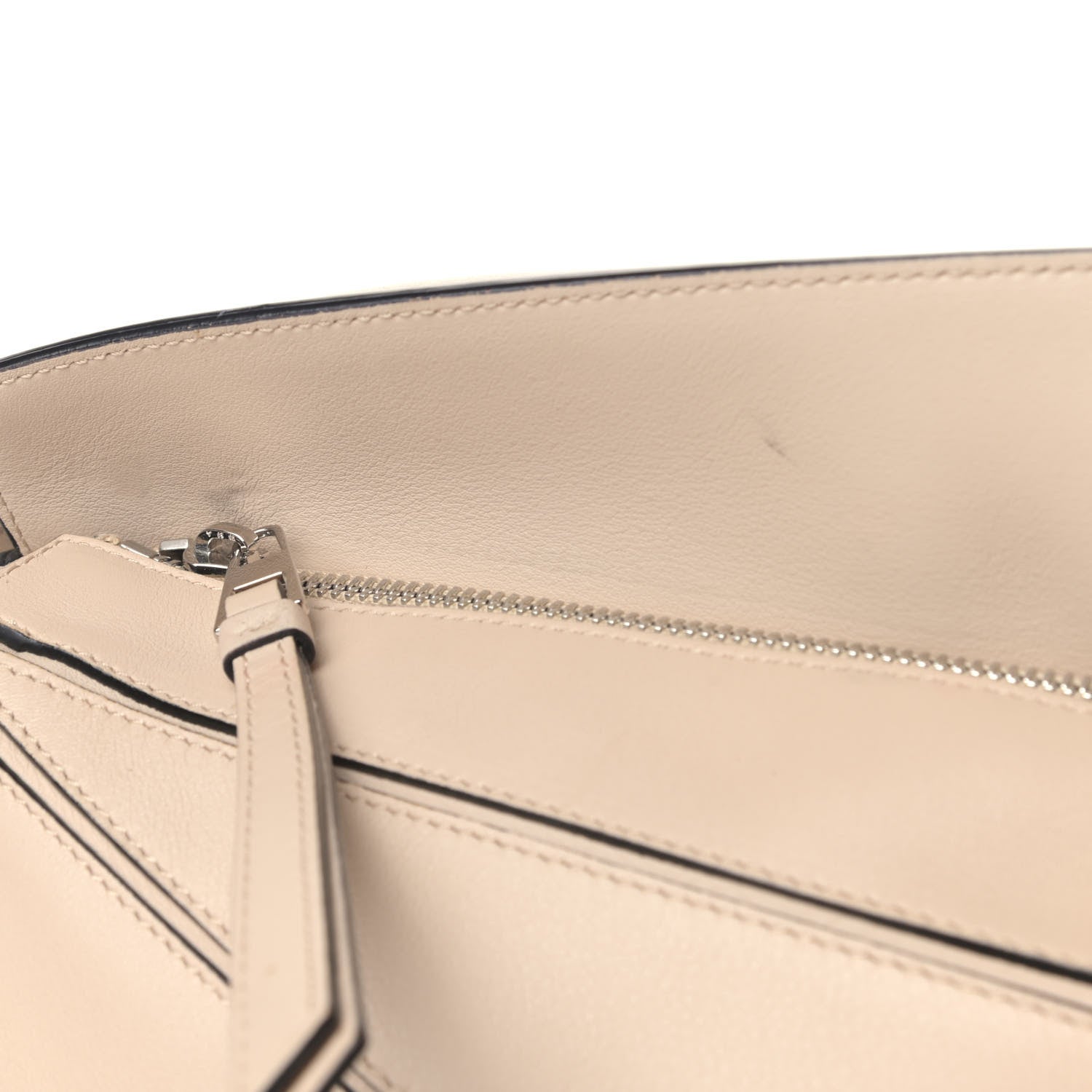 Loewe Calfskin Small Puzzle Bag Ash 7 of 7