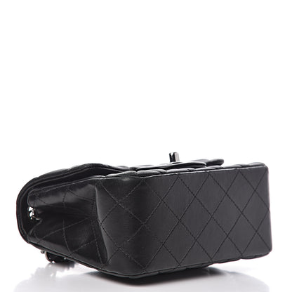 Chanel Lambskin Quilted Mini Square Flap Black 4 of 13