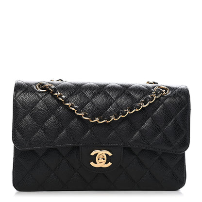 Chanel Caviar Quilted Small Double Flap Black 1 of 9