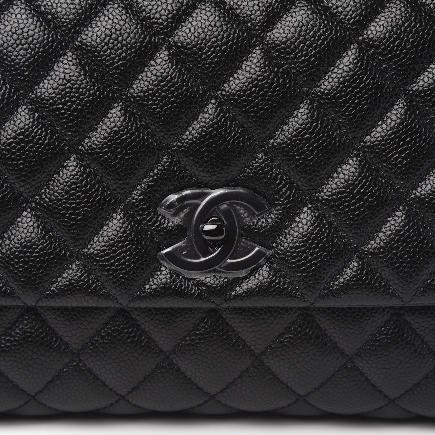 Chanel Caviar Quilted Small Coco Handle Flap So Black 11 of 11