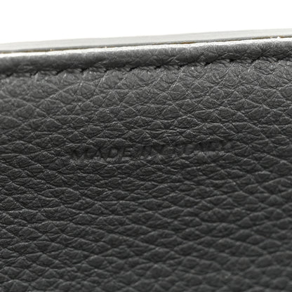 Celine Grained Calfskin Small 16 Top Handle Bag Medium Grey 7 of 14