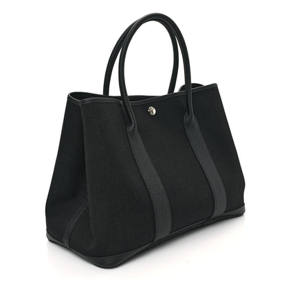 Hermes Toile Negonda Garden Party Tote 36 MM Black 3 of 10