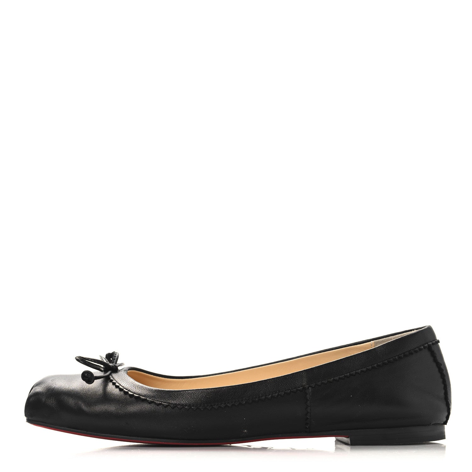Christian Louboutin Nappa Mamadrague Flats 37 Black 1 of 8