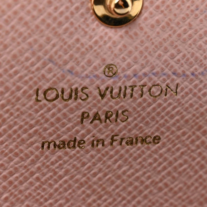 Louis Vuitton Monogram Emilie Wallet Rose Ballerine 6 of 9