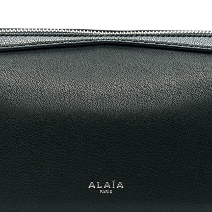 Alaia Shiny Goatskin Medium Le Teckel Bag Green 8 of 10