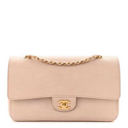 Chanel Grained Calfskin Medium Classic Pure Double Flap Nude 1 of 9