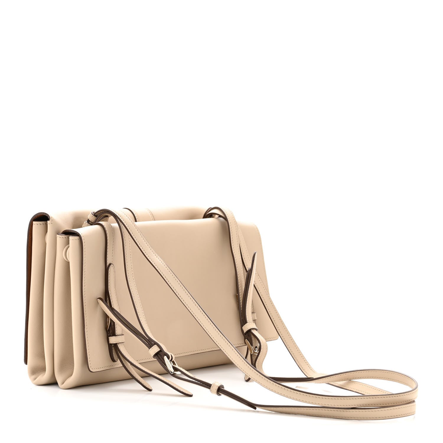 Prada Vitello Soft Chain Shoulder Bag Cipria 3 of 13