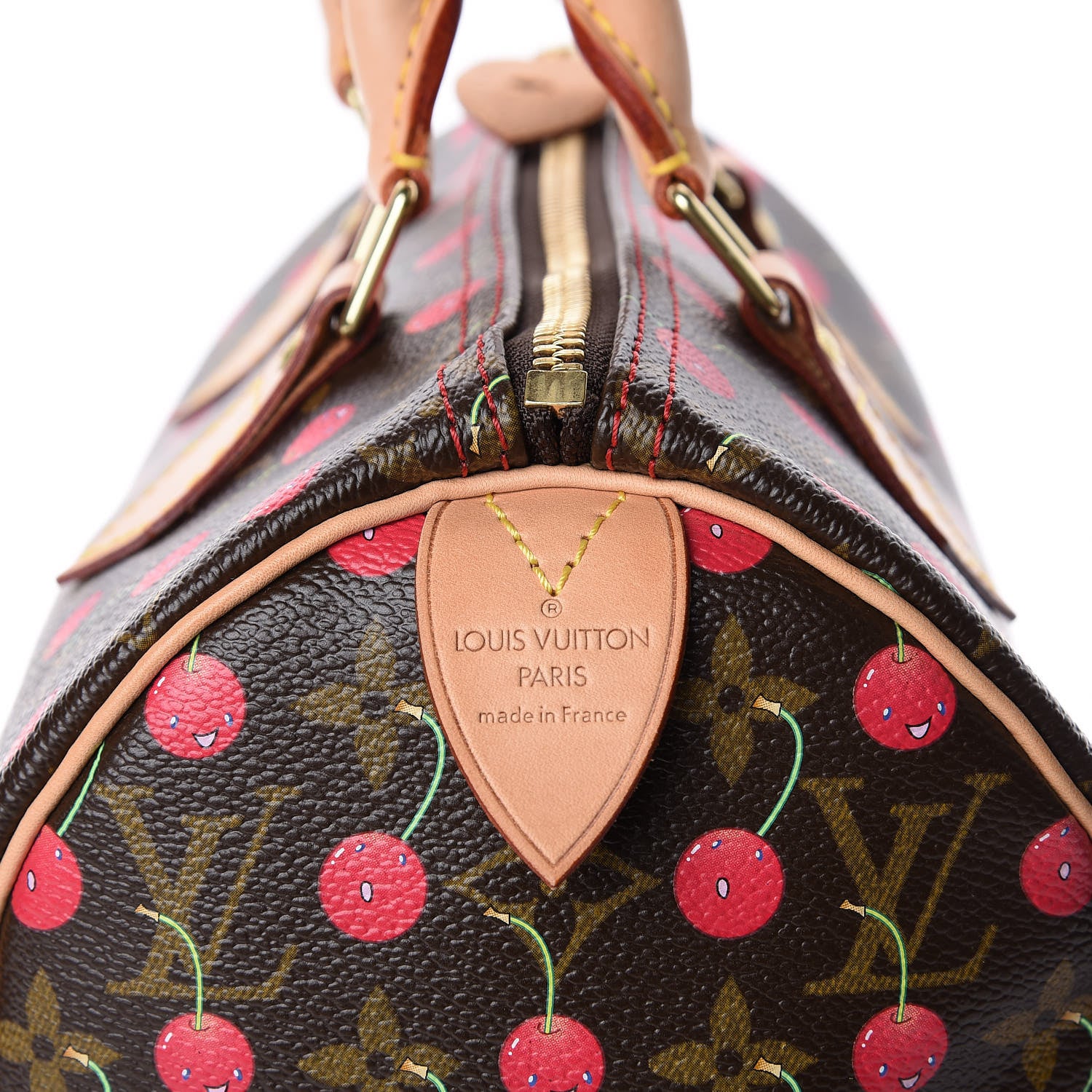 Louis Vuitton Monogram Cerises Speedy 25 8 of 10