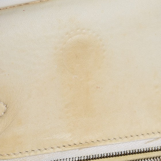 Taurillon Clemence Birkin 30 White