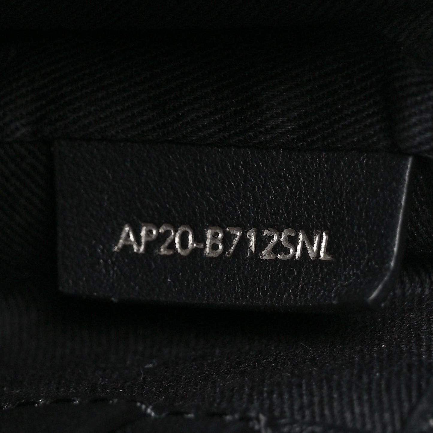 Calfskin Micro Alix Crossbody Bag Black