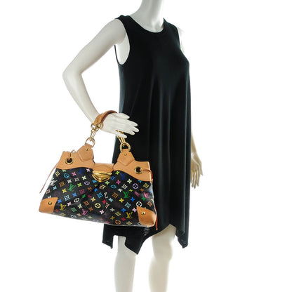Louis Vuitton Monogram Multicolor Ursula Black 2 of 9