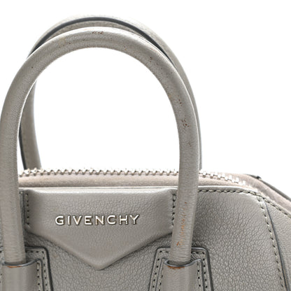 Givenchy Sugar Goatskin Mini Antigona Pearl Grey 11 of 19