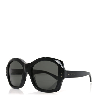 Gucci Acetate Rectangle Frame Sunglasses GG0624S Black 1 of 7