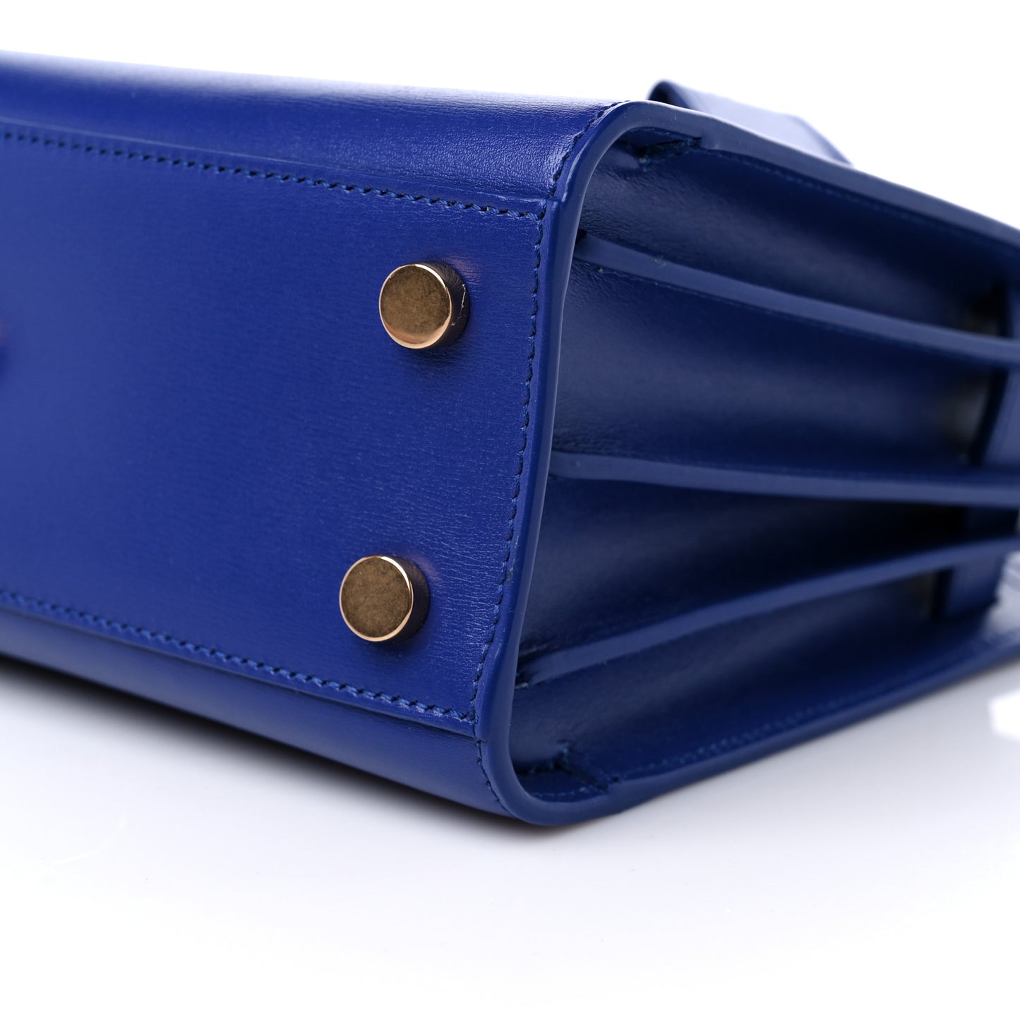 Calfskin Nano Sac De Jour Royal Blue