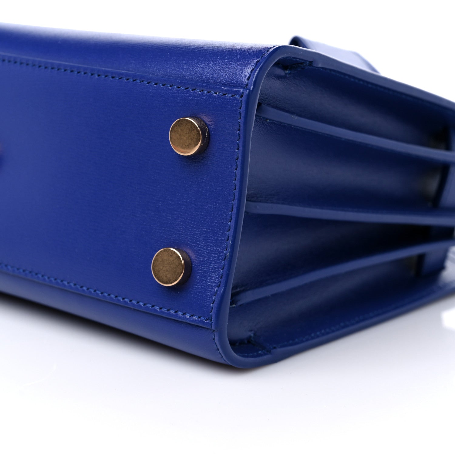 Saint Laurent Calfskin Nano Sac De Jour Royal Blue 10 of 11