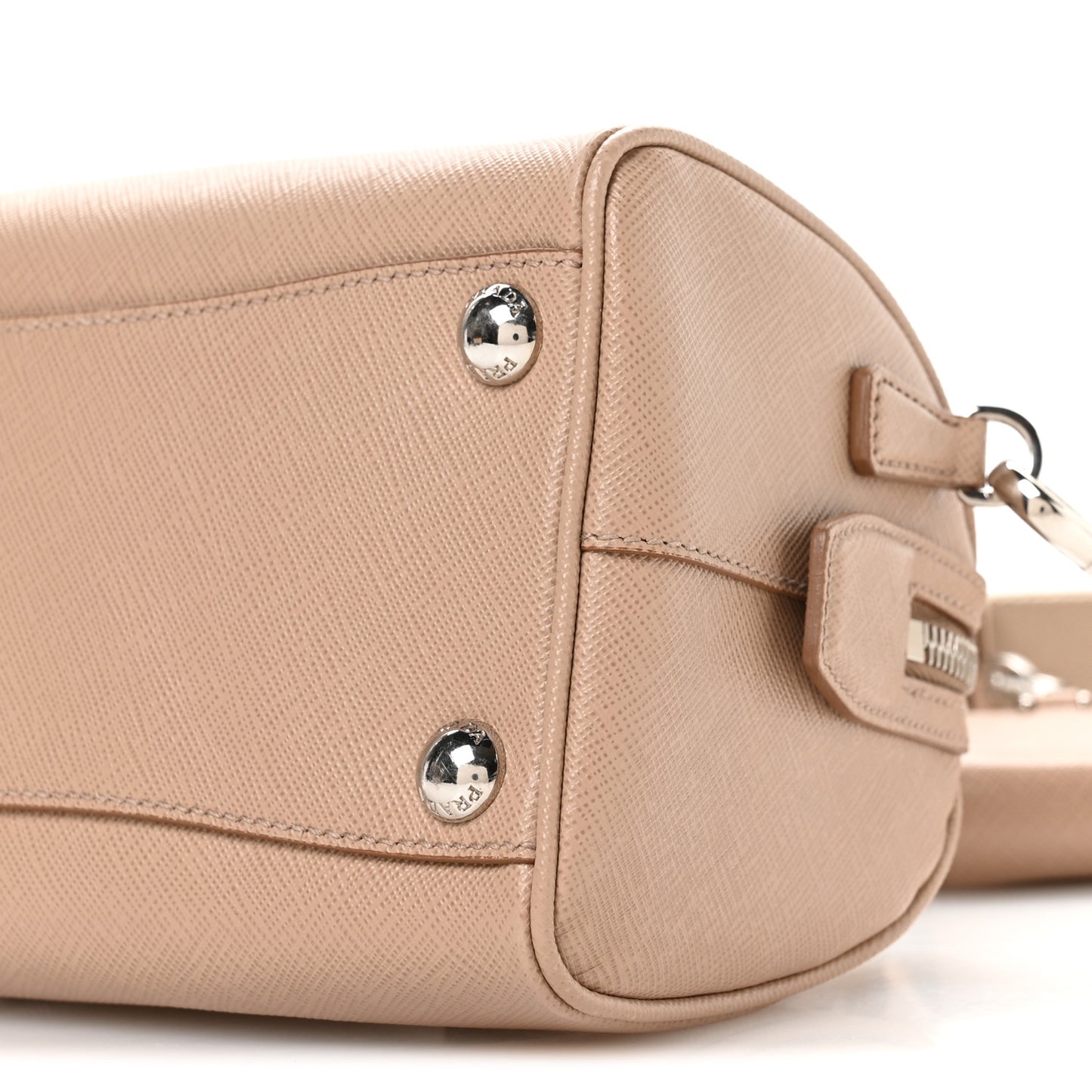 Saffiano Lux Top Handle Crossbody Bag  Cammeo