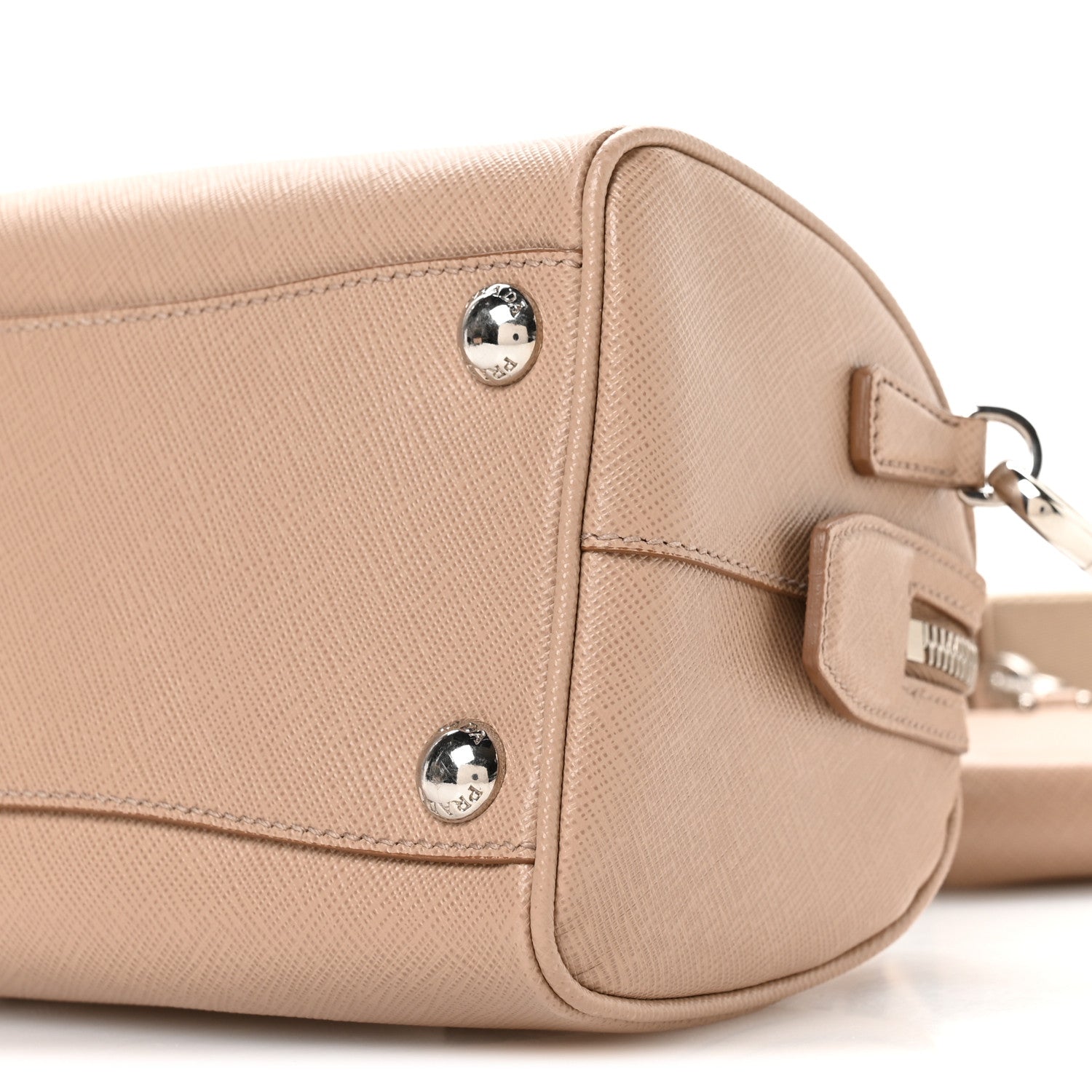 Prada Saffiano Lux Top Handle Crossbody Bag  Cammeo 10 of 10