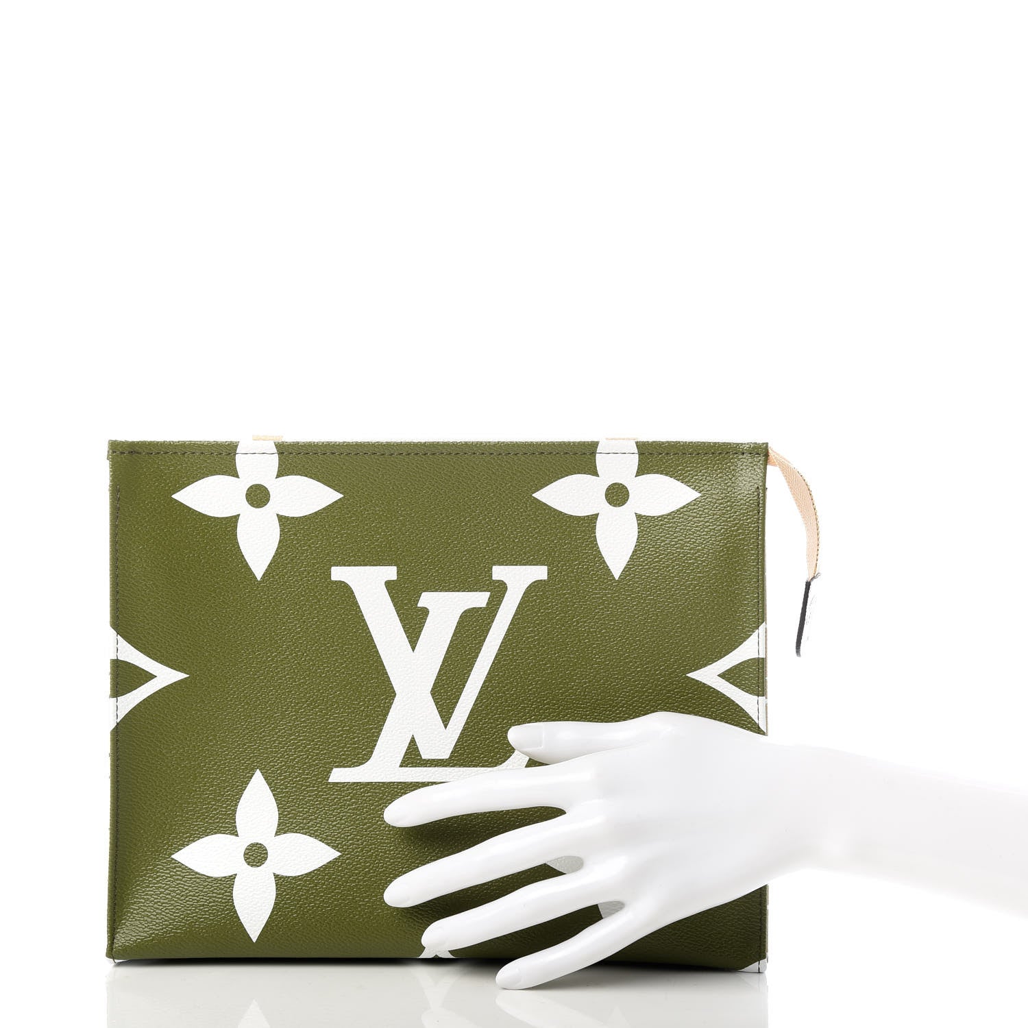 Louis Vuitton Monogram Giant Toiletry Pouch 26 Kaki 2 of 7