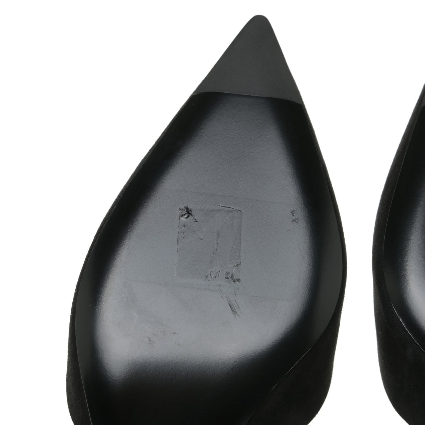 Suede Goatskin Blink Mules 37 Black