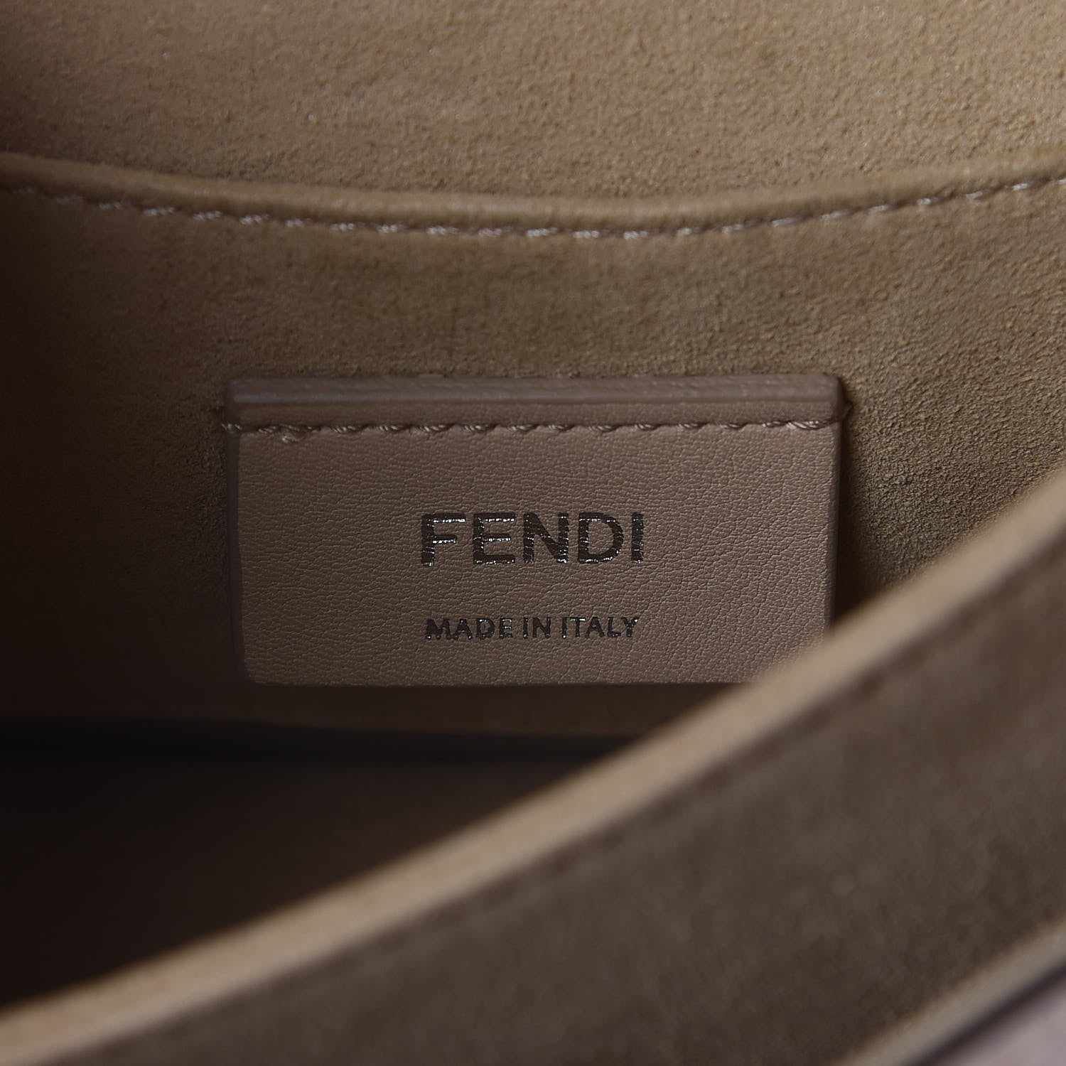 Fendi Calfskin Raffia F is Fendi FF Small Kan I Shoulder Bag Plaster Multicolor 6 of 10