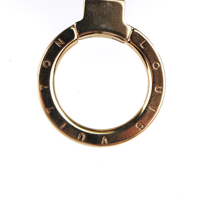 Louis Vuitton Pochette Extender Key Ring Gold 4 of 5